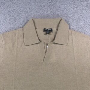 Todd Snyder Shirt Adult XS Beige Baja Dunes Lightweight Cashmere Mantauk Polo